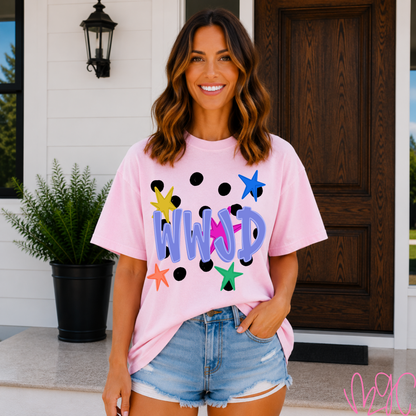 Dotted WWJD Tee