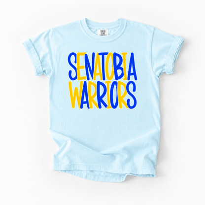 Bubble Senatobia Warriors Tee