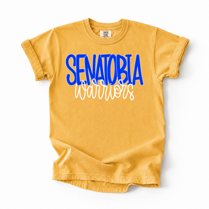 Bubble Senatobia Warriors (Royal) Tee