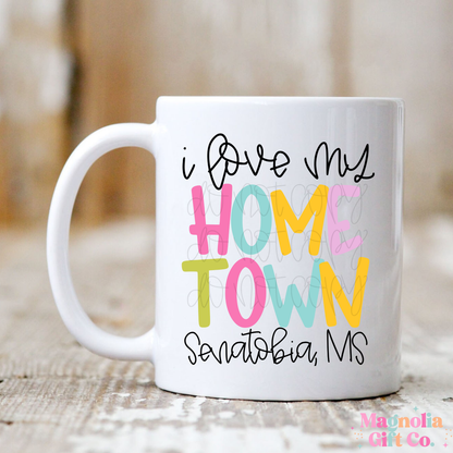 Love My Hometown Coffee Mug