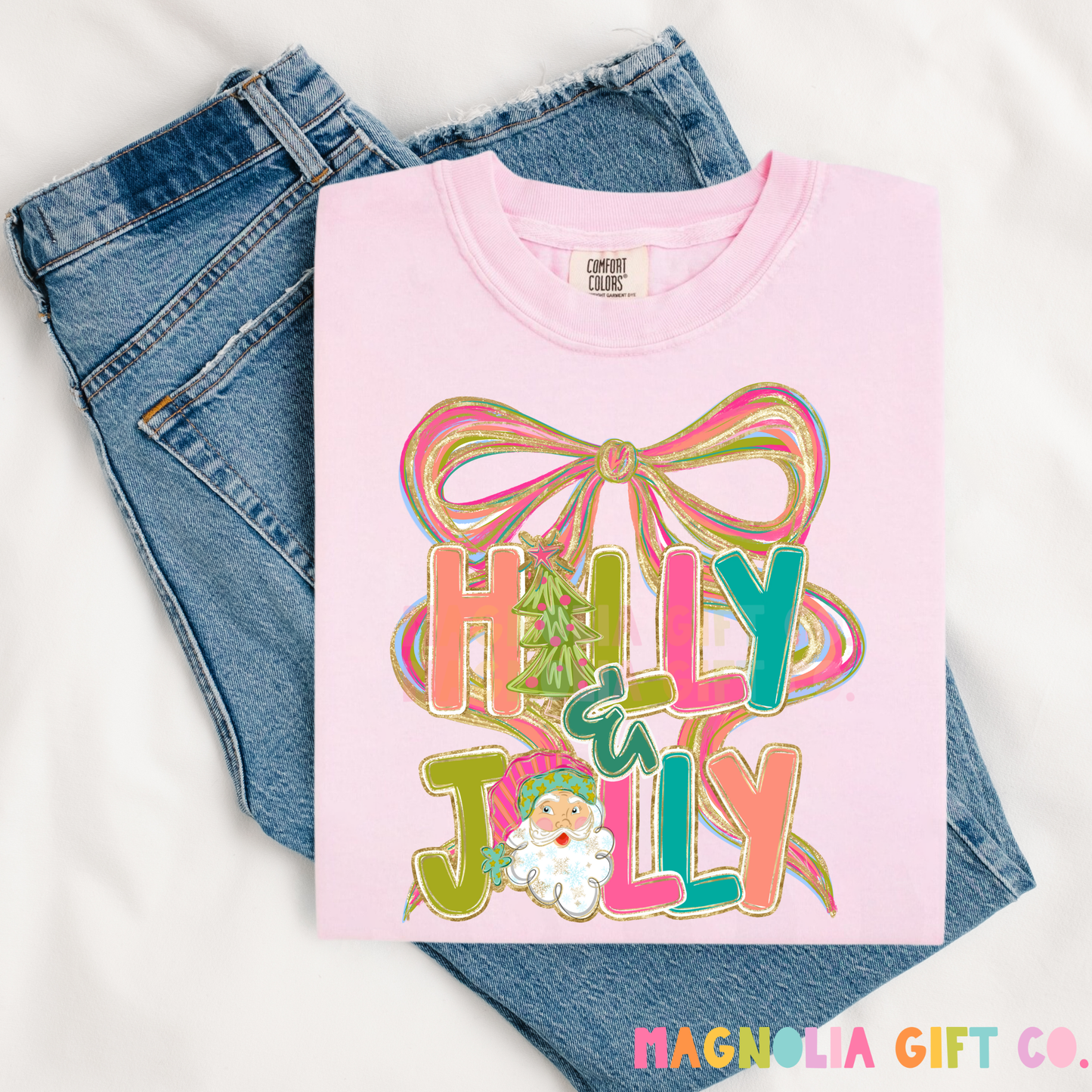Preppy Holly Jolly Tee