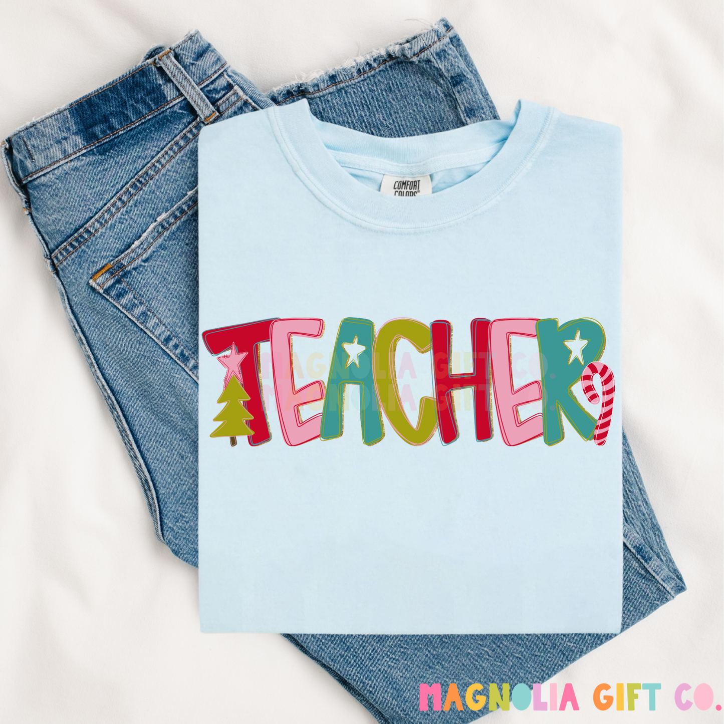 Christmas Doodle Occupation Tee