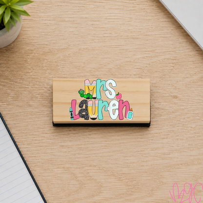 Pastel Custom Name Eraser