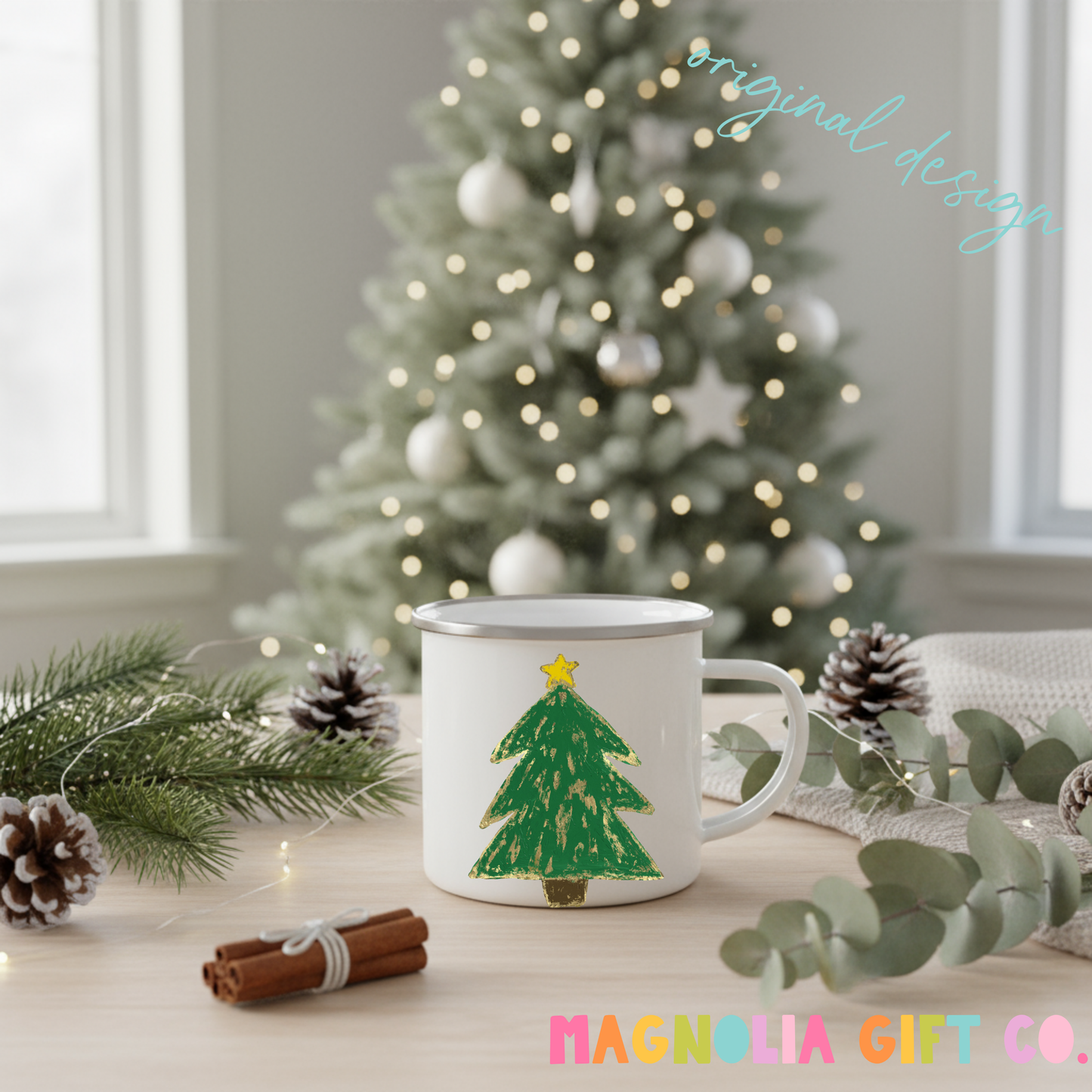Painted Tree Coffee Mug