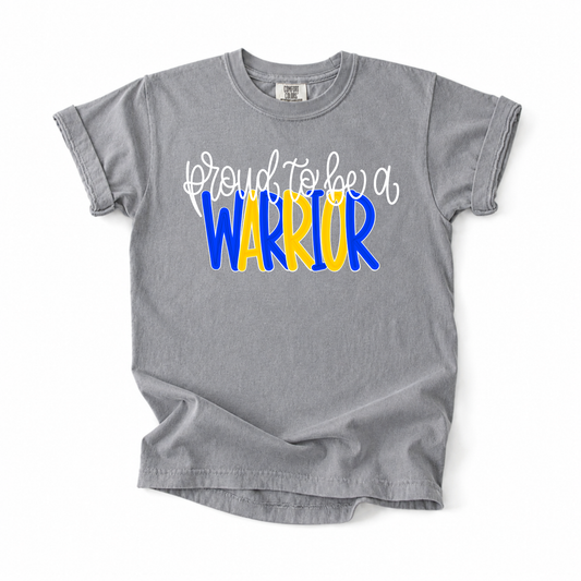 Bubble Proud To Be A Warrior Tee