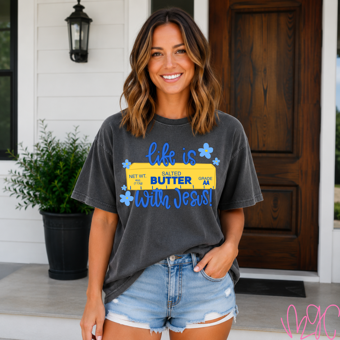 Butter With Jesus Tee