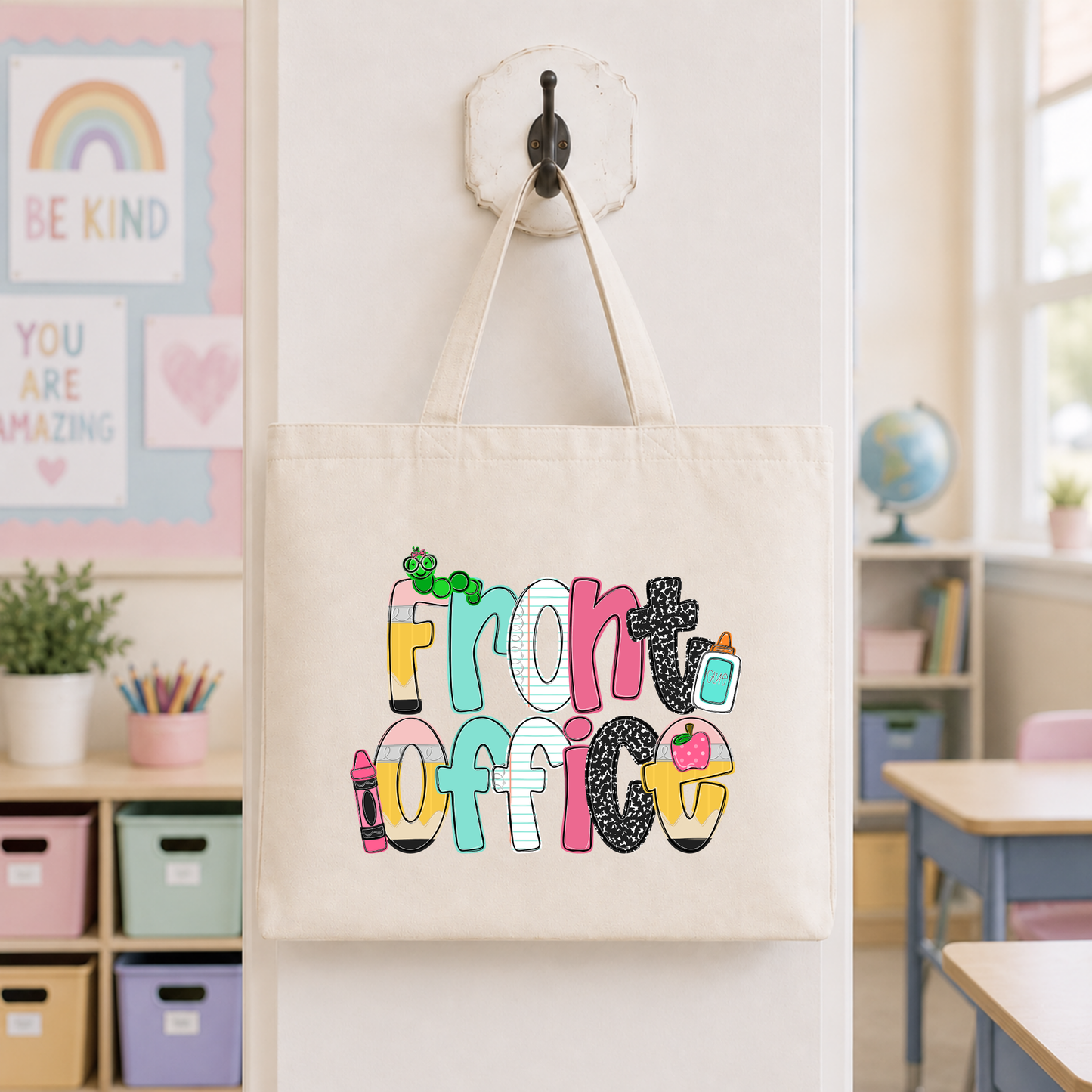 Pastel Custom Occupation Tote Bag