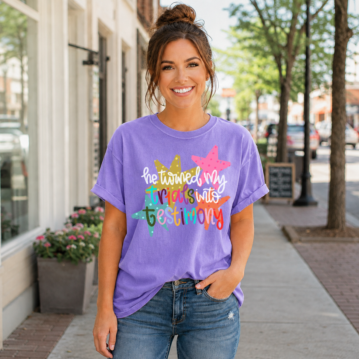 Trials Into Testimony Tee