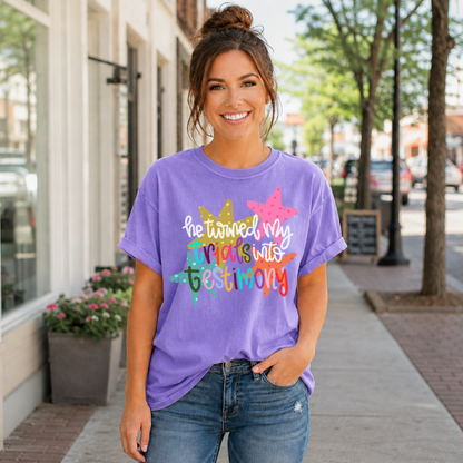 Trials Into Testimony Tee