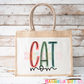 Muted Cat Mom Tote Bag