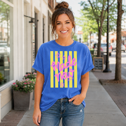 Striped Made New Tee