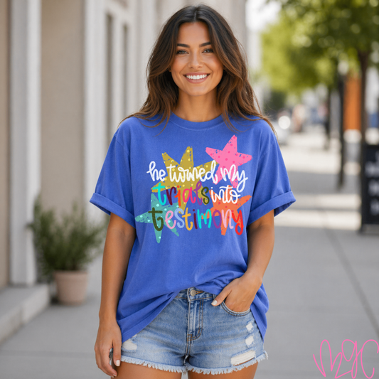 Trials Into Testimony Tee