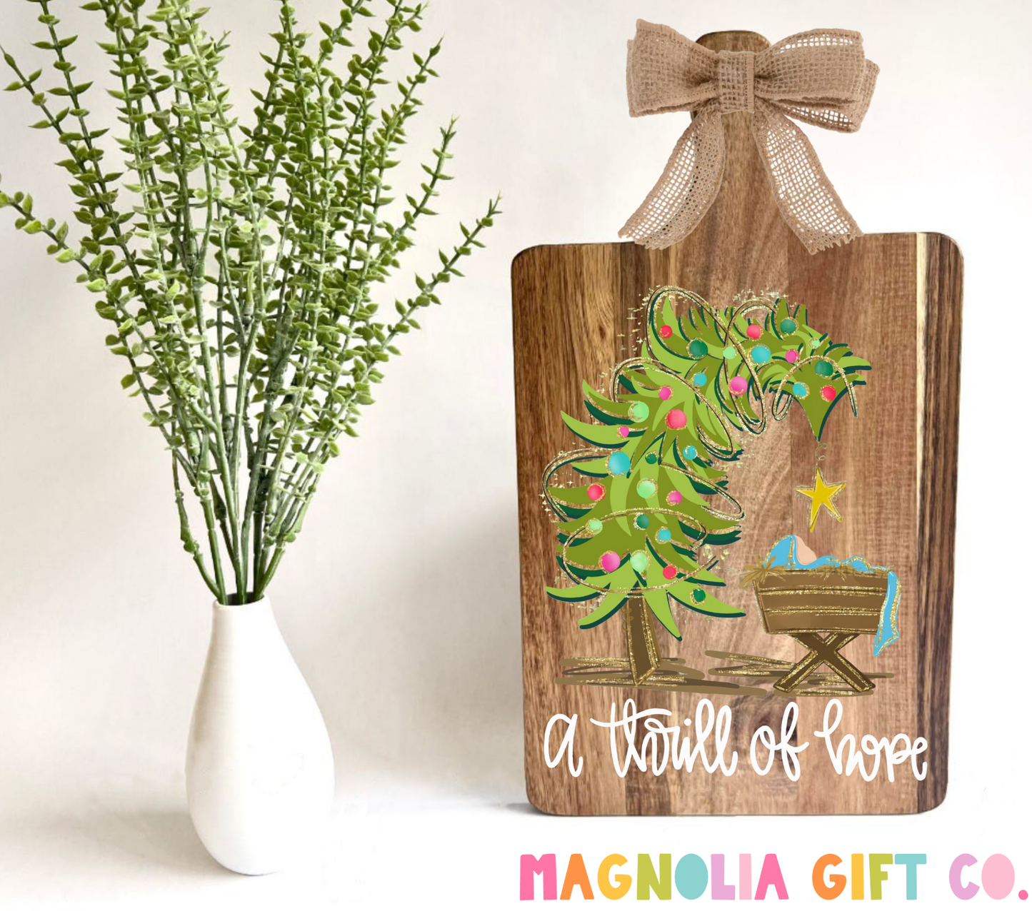 Thrill Of Hope Cutting Board