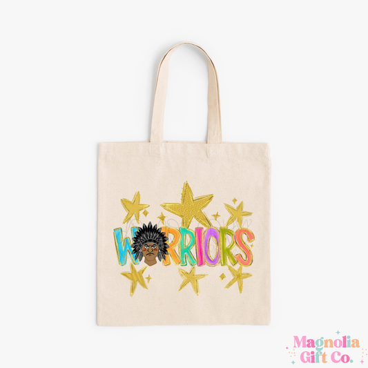 Gold Star Warriors Tote Bag