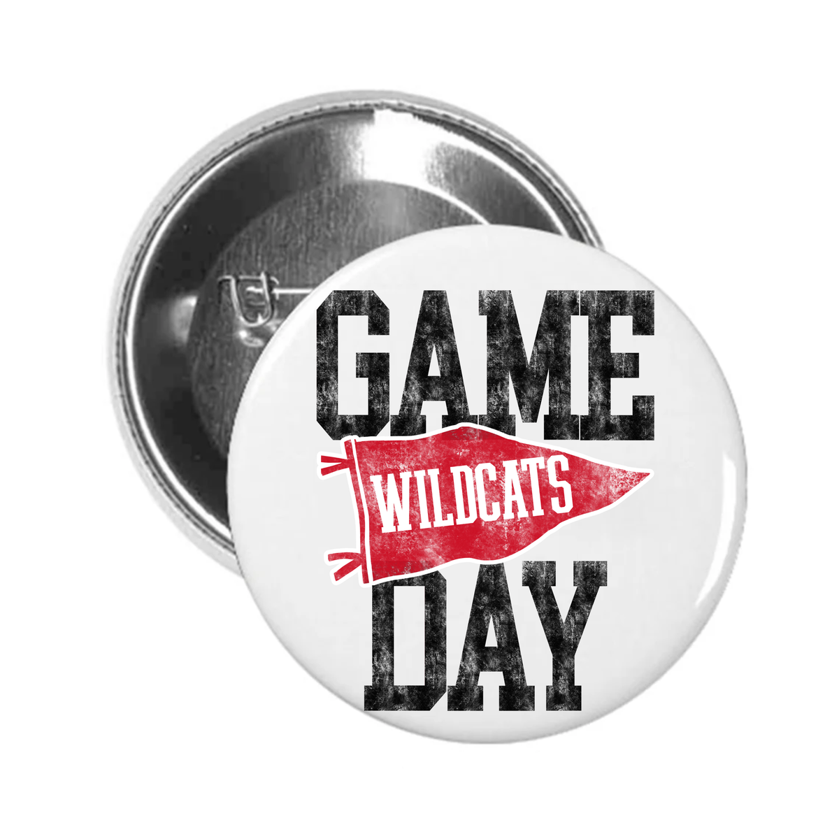 Distressed Game Day-Wildcats