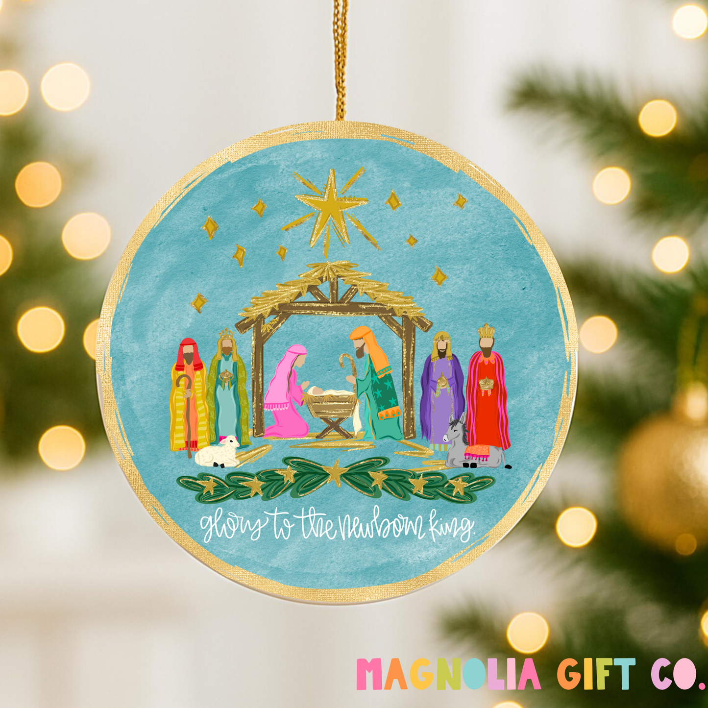 Newborn King Ornament