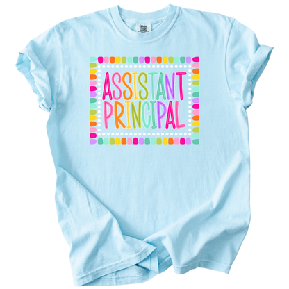 Color Pop-Assistant Principal Tee