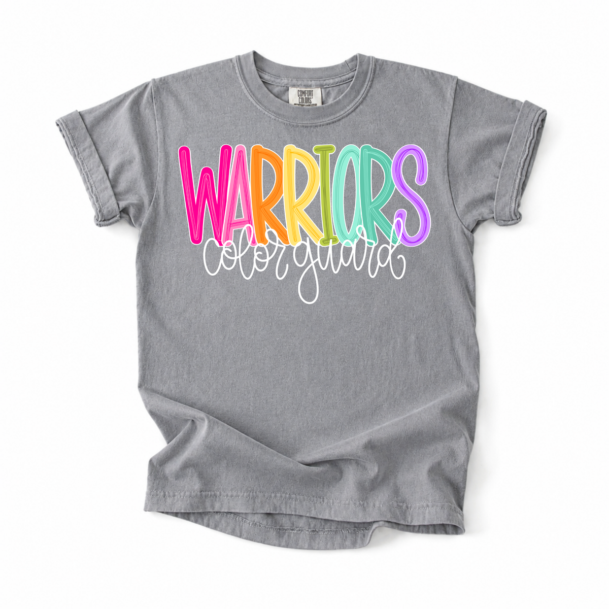 Color Pop-Warriors Color Guard Tee