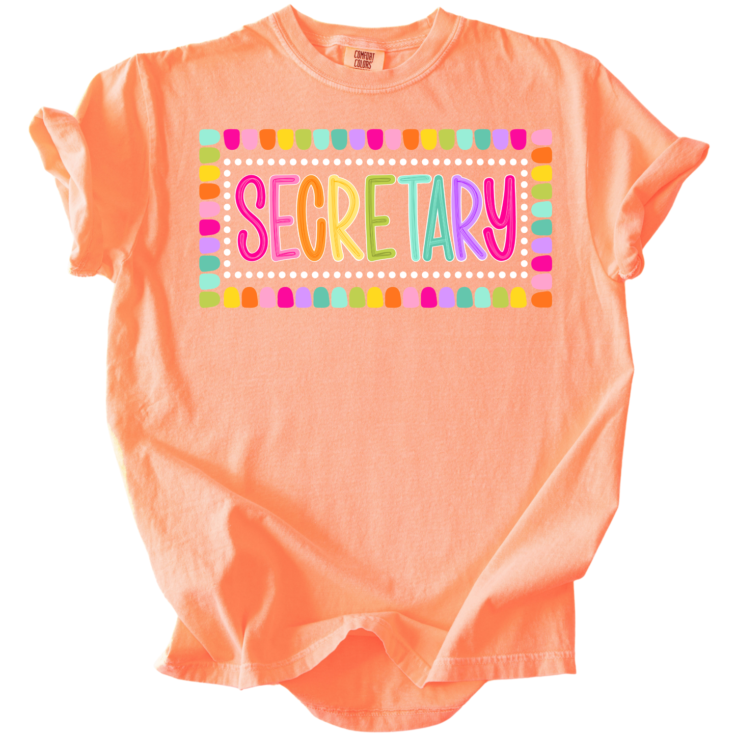 Color Pop-Secretary Tee