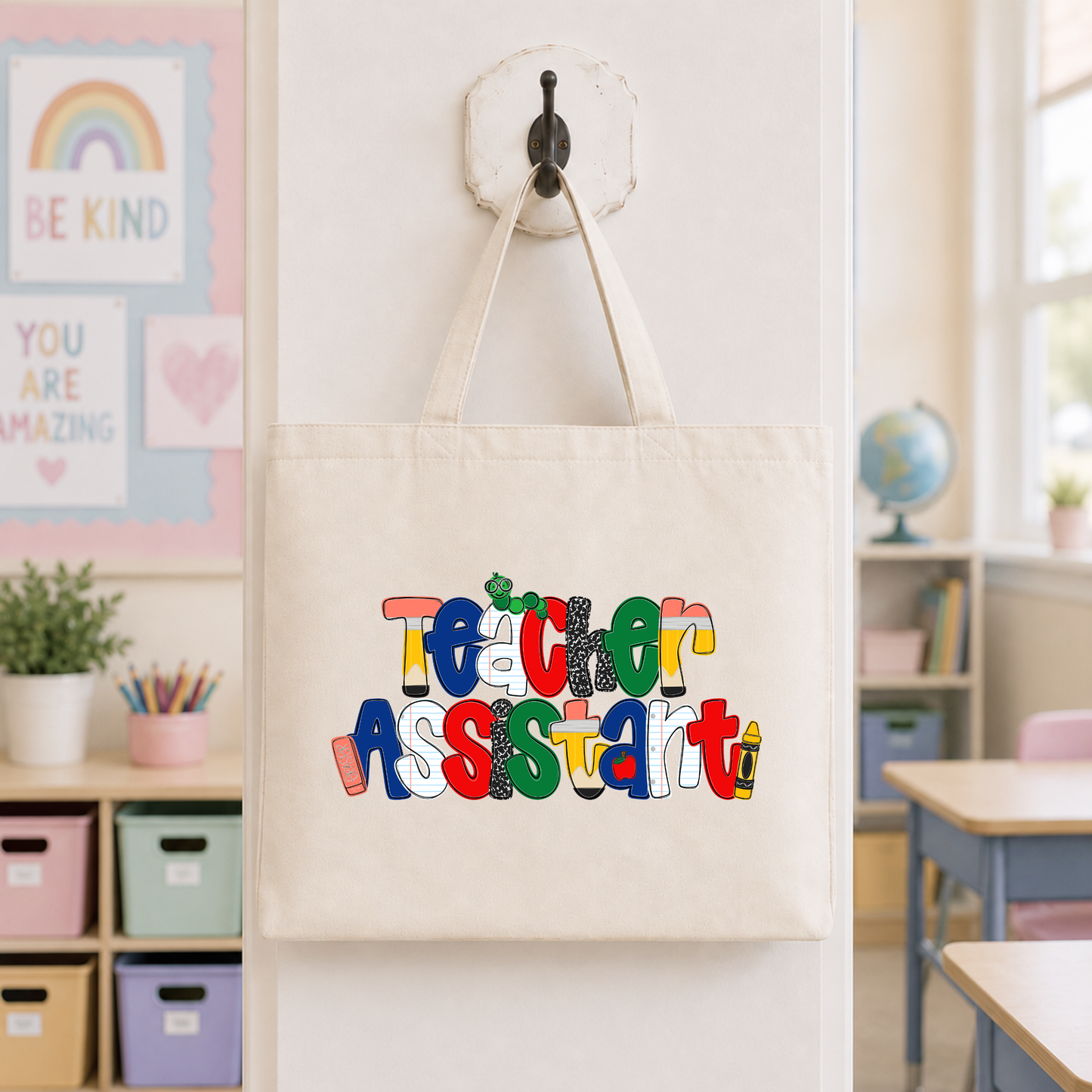 Primary Teacher Assistant Tote Bag