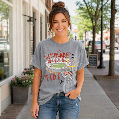 Saturdays Are For The Roll Tide Tee
