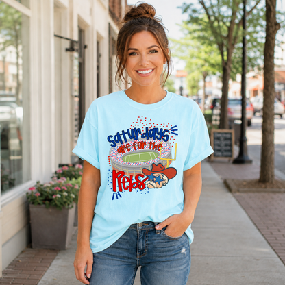 Saturdays Are For The Rebs Tee