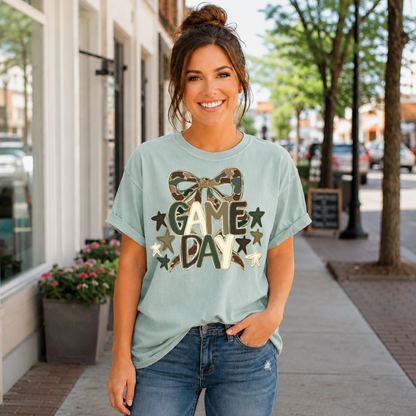 Camo Game Day Tee