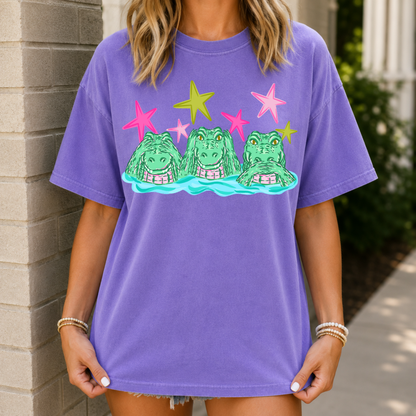 See-Hear-Speak No Evil Gators Tee