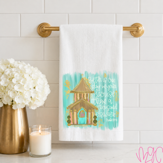 In Your House Tea Towel