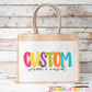 Colorful Preppy School + Mascot Tote Bag