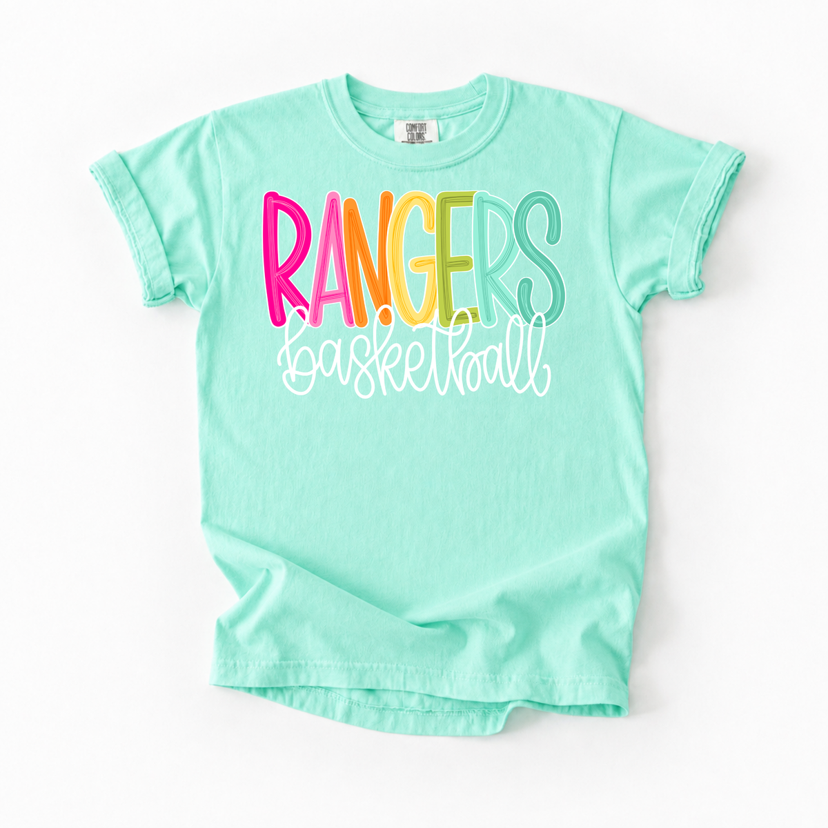 Color Pop-Rangers Basketball Tee