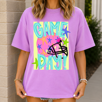 Neon Game Day Tee