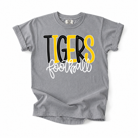 Bubble Tigers Football Tee