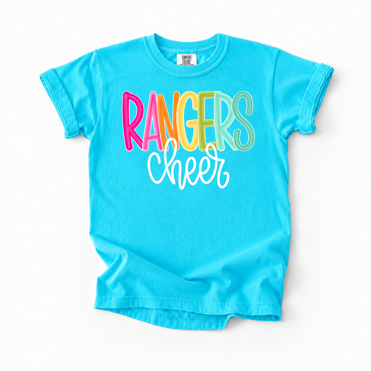 Color Pop-Rangers Cheer Tee