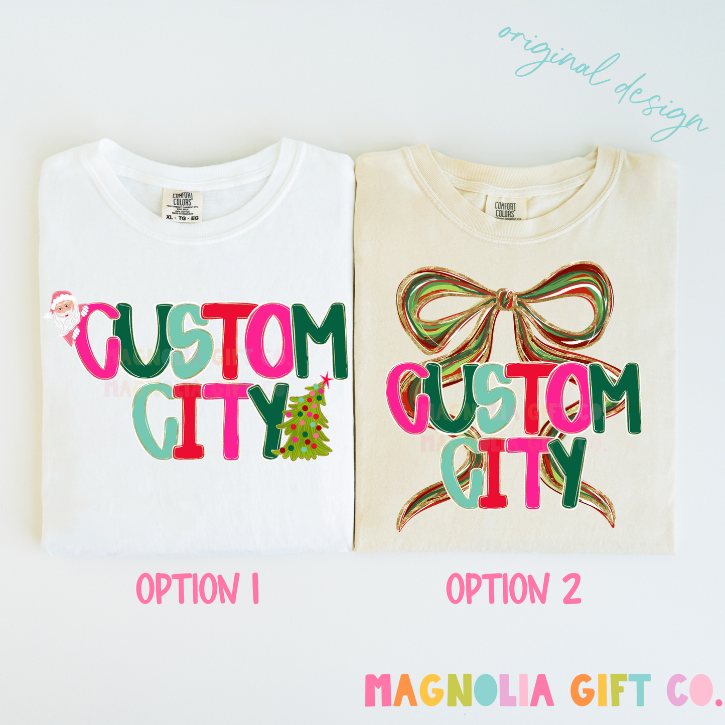 Preppy Christmas City Tee