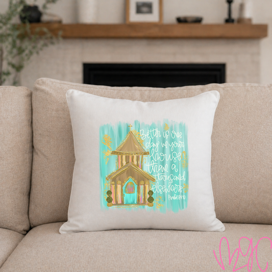 In Your House Throw Pillow
