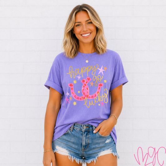 Happy Go Lucky Tee