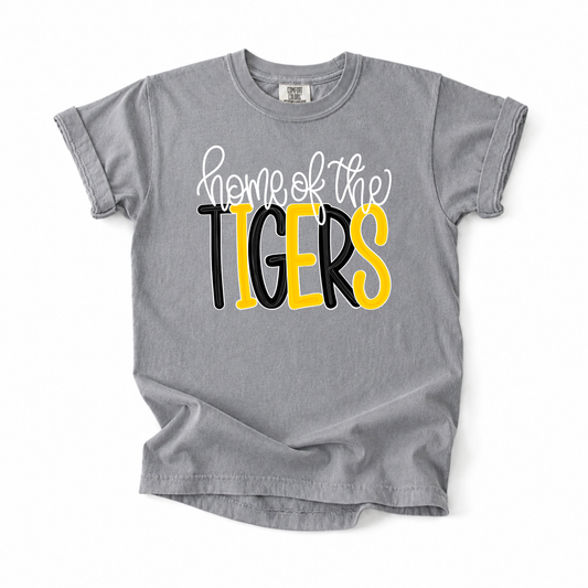 Bubble Home Of The Tigers Tee