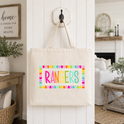 Color Pop-Custom Mascot Tote Bag