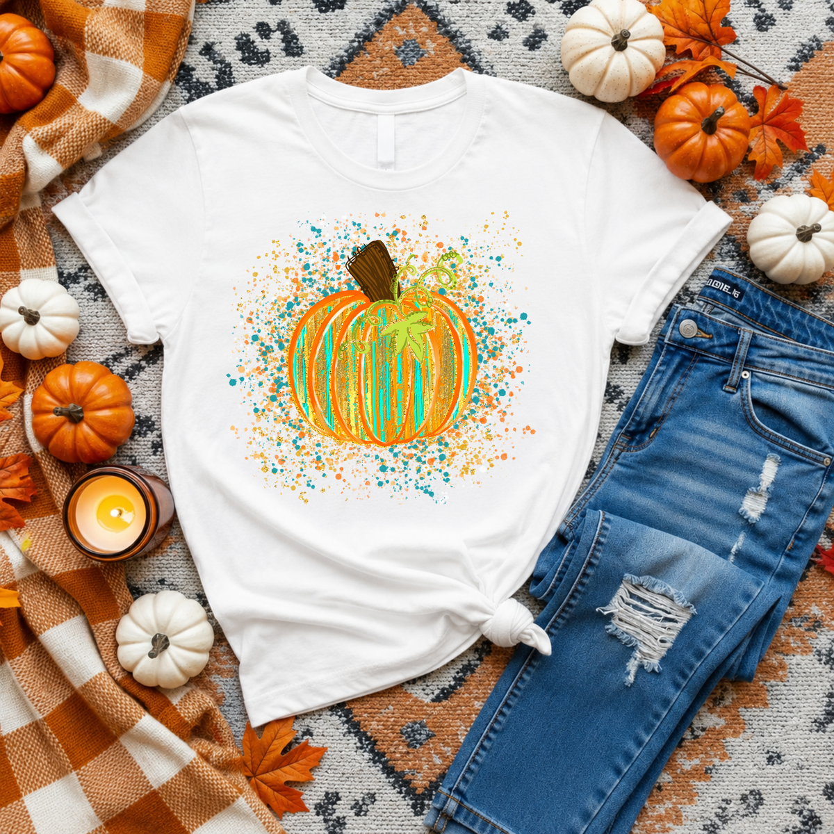 Confetti Pumpkin Tee