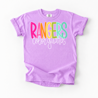 Color Pop-Rangers Color Guard Tee