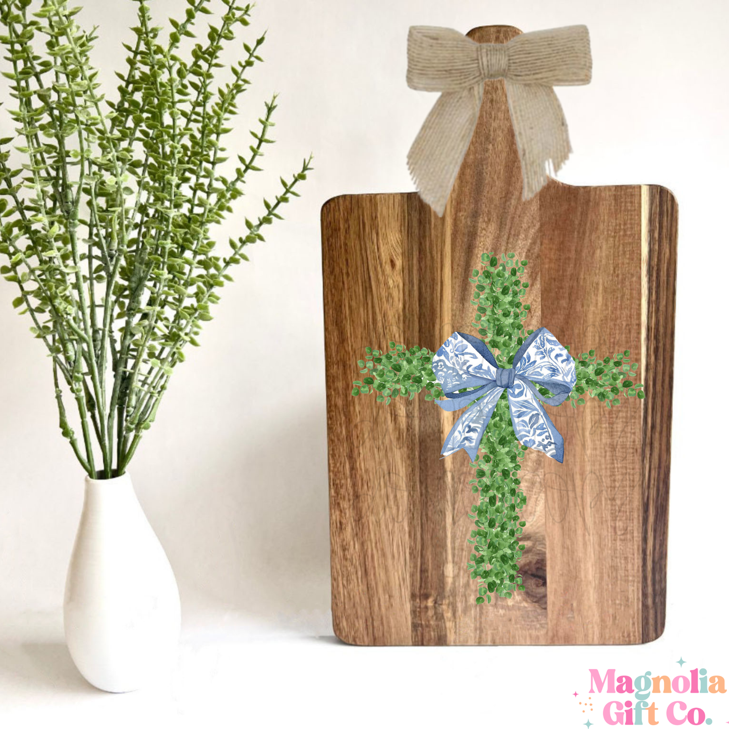 Boxwood Cross Cutting Board