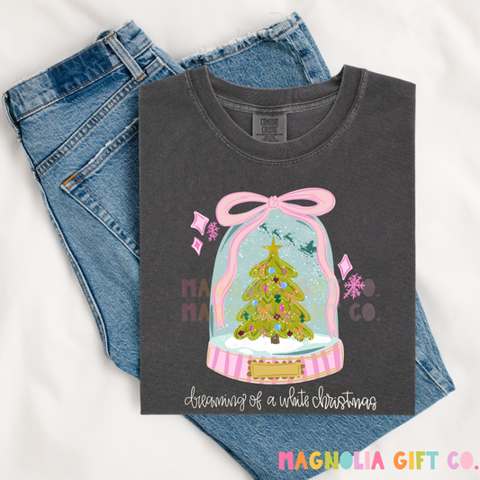 Dreaming Of A White Christmas Tee