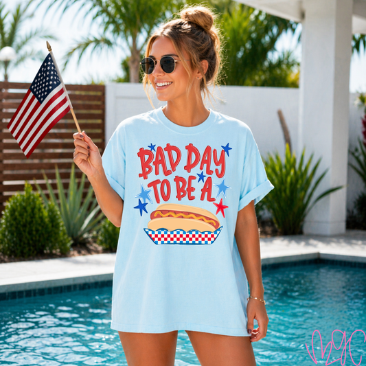 Bad Day To Be A Hot Dog Tee