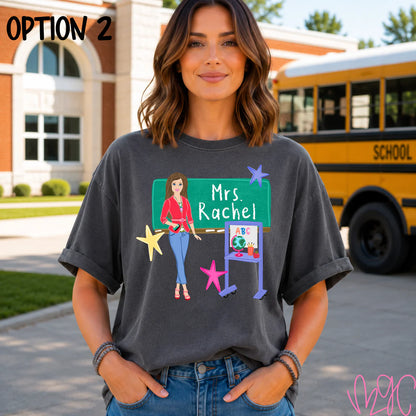 Barbie Chalkboard Tee