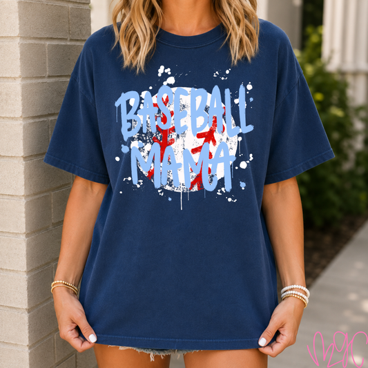 Baseball Mama Tee