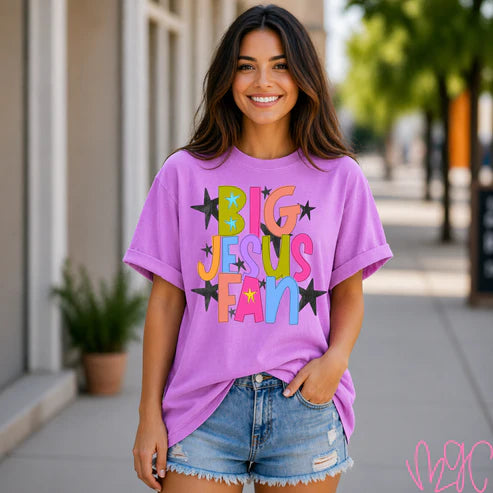 Big Jesus Fan Tee