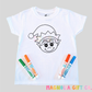Boy Elf Coloring Tee