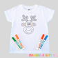 Boy Reindeer Coloring Tee