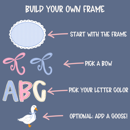 Custom Name Frame Tee (DIY)